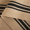 thumbnail image 6 of Hawthorne Collections 8'-0" x 10'-0" Jute Hand Woven Rug in Natural / Black, 6 of 7