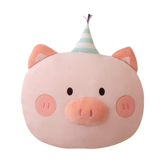 Hug Pillow, Throw Pillow Stuffed Animal Plush Soft Toy for teens Boys and Girls Bedroom Decor Easter Gift, 17.71in Pig