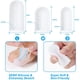 thumbnail image 2 of Protección para el dedo gordo del pie, 12 piezas de punteras transpirables, 3 tamaños de protector impermeable para los dedos de los pies para aliviar el dolor de pies y contra las ampollas y los cal TUNC Sencillez, 2 of 5