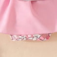 thumbnail image 7 of HCNTES Kid Toddler Girl Clothes Summer Toddler Girls Summer Outfits Short Sleeve T Shirts Tops and Shorts 2PCS Outfits Set(Pink,6-9 Months), 7 of 7
