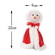 thumbnail image 3 of XWSHYW Decoraciones Navideñas Decoraciones Navideñas Cabeza de Anciano Cabeza de Muñeco de Nieve Juego de Botellas de Vino Tinto Juego de Champán Decoración de Botellas Regalo de Navidad, 3 of 4