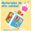 thumbnail image 2 of Juego De Enseñanza Para Bebés Con Cubo De Actividades 7 En 1 Juguete Xtellar multicolor, 2 of 4