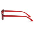 thumbnail image 3 of Gafas de sol pequeñas en negrita retro vintage para mujer para marco estrecho de Lady Fashion Claro rojo-rojo Sunnimix Gafas de sol vintage para mujer, 3 of 6