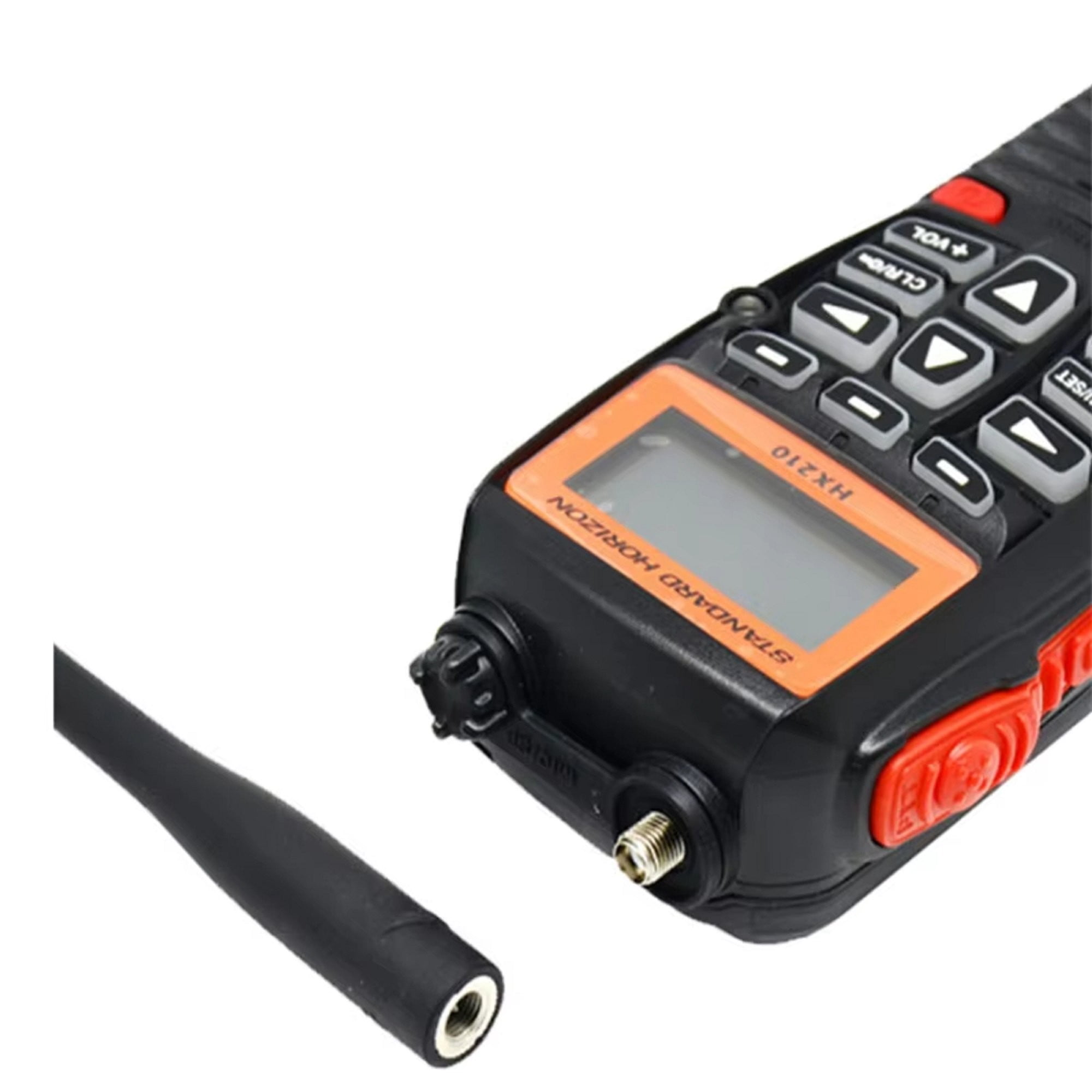 Standard Horizon HX210 walkie talkie 2-way Radio VHF Marine Floating Handheld Radios IPX7 Waterproof Transceiver with SBR-23Li Walkie Talkie Battery