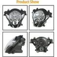 thumbnail image 2 of PET-U Front Headlight Assembly Motorcycle Headlamp Replacement for Suzuki 1997-2007 Hayabusa GSXR 1300 GSX1300R, 2 of 5