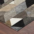 thumbnail image 3 of Addison Rugs Chantille Indoor/Outdoor Transitional Geometric Black Machine Washable Rectangle Rug, 10' x 14', 3 of 8