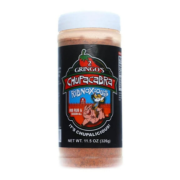 2 Gringos Chupacabra Ribnoxious Rub Seasoning 11.5 oz (Pack Of 6)