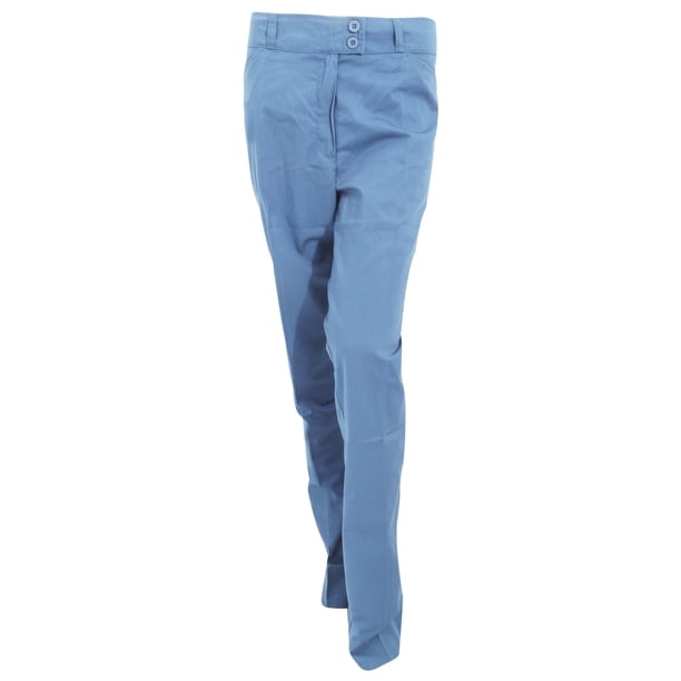 Premier - Pantalones de Trabajo Diseño Amapola para Mujer (Azul medio)