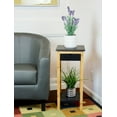 thumbnail image 5 of Bamfox 2 Tier Solid Bamboo Frame Plant Stand Black Traditional,Modern & Contemporary, 5 of 13