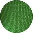 thumbnail image 1 of Ahgly Company Machine Washable Indoor Round Transitional Deep Emerald Green Area Rugs, 7' Round, 1 of 7