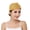 Gold, variant on Dome Shaped Headwear Practical Stewardess Hat For Event And Shows