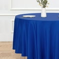 thumbnail image 1 of WYZZHY 6 Pack Round Tablecloth  120 Inch White  Stain &amp; Wrinkle Resistant  Polyester  Table Cover for Dining Table  Buffet Parties &amp; Camping, 1 of 7
