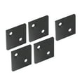 thumbnail image 2 of Aluminum Alloy End Covers, 6060 Double Slots Lightweight  Plug Plate  For 3D Printers For CNC Equipments Silver,Black, 2 of 8