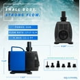 thumbnail image 2 of Aqua Dream 1720 GPH External Submersible Water Pump, 2 of 5