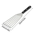 thumbnail image 2 of Fish Spatula, Stainless Steel Metal Spatula, Slotted Spatulas for Cooking, Flipping, Turning, Frying and Grilling (8.8*32Cm), 2 of 2
