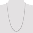 thumbnail image 2 of 10K White Gold 3.35mm Diamond Cut Quadruple Rope Chain 18 Inch, 2 of 6