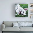 thumbnail image 3 of Robert Phelps Art 'French Bulldog in Grass' Canvas Art, 3 of 3