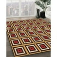 thumbnail image 2 of Ahgly Company Indoor Round Patterned Brown Sand Brown Area Rugs, 6' Round, 2 of 6