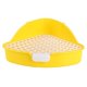 thumbnail image 1 of Methold Medium Rabbit Litter Box Toilet for Cage Accessories Supplies Animals   Juguetes de animales pequeños Amarillo Pequeño, 1 of 1