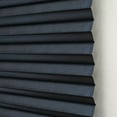thumbnail image 5 of Achim Cordless Room Darkening Vinyl Pleated Window Shades, Black, 36" x 75", 5 of 6