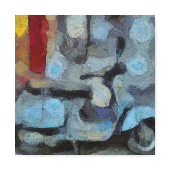 Motorcycle at Dusk - Canvas