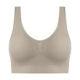 thumbnail image 2 of CALAFEBILA Sports Womens Bra Sleeping Full Coverage Wire Free Womens Bras Padded Underwear, 2 of 4