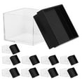 thumbnail image 2 of Miangastore 12 Pcs Présentoir de Roches Transparent Boîte d'Exposition pour Spécimens Contenant de Spécimens Boîte de Rangement Boîte Minérale Transparente, 2 of 9