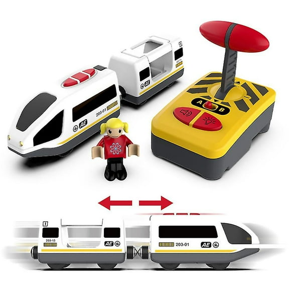 Electric Train Toy kids Remote Control Powerful Engine Train Cars Toys Gifts