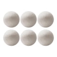 thumbnail image 1 of 6 Pcs Séchoir à Linge en Laine de Nouvelle-Zélande Amélioré, Premium, Réutilisable, Assouplissant Naturel pour Tissus, Chaque 6 cm, Réduit les Rides des Vêtements et le Temps de Séchage, Séchage Fait Main, 1 of 4