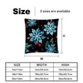thumbnail image 5 of Snowflake Luxurious Velvet Pillow of 2,for Bed Pillow Covers and Throw Pillows - Available in 16x16, 18x18, and 20x20 Inches with Unique Patterns for Various Occasions, 5 of 6