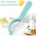 thumbnail image 5 of Szbaoan Stainless Steel Vegetable Peeler Multi-Function Fruit Skin Scraper Ergonomic Handle for Kitchen Cooking Safe Easy to Clean Efficient Parsing Tool for Potato Apple Carrot Melon, 5 of 5