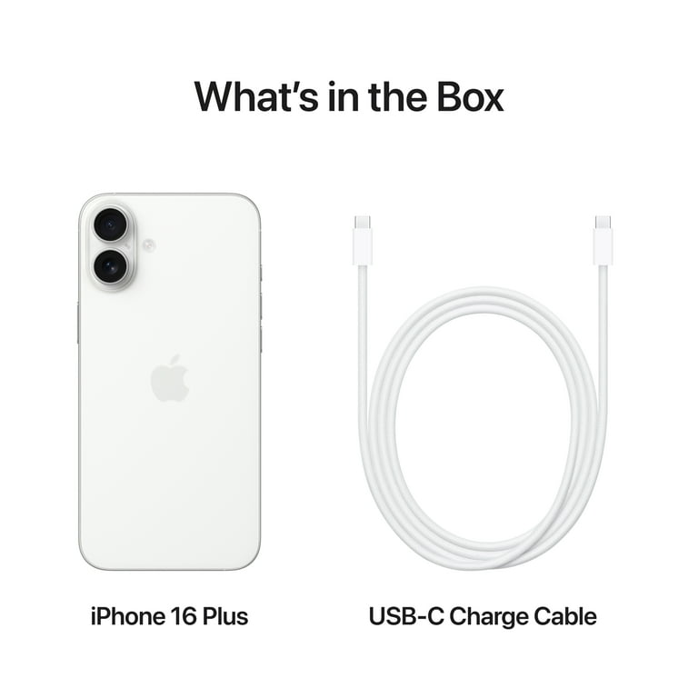 AT&T iPhone 16 Plus 256GB White. Apple Intelligence AT&T iPhone 16 Plus 256GB White. Apple Intelligence