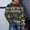Green, variant on SERTG Men's Christmas Sweater Print Warm Christmas Cardigan Long Sleeve Hoodless Casual Coat Men Christmas Tops(Black,M)