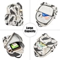 thumbnail image 5 of Crows Travel Laptop Backpack Casual Daypack Lightweight Bookbag Compartment for Business, 5 of 7