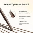 thumbnail image 5 of SACE LADY 2 in 1 Eyebrow Pencil & Eyebrow Gel, Dual-Ended Brow Pen & Eyebrow Brush for Fuller Brows, Fluffy & Precise, Waterproof Long-Lasting Eyebrow Pen for Women, 5 of 10