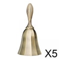 thumbnail image 1 of 5xCampana De Mano Campana Vintage Campana De Estilo Europeo Para Restaurante Tienda Estilo A, 1 of 8
