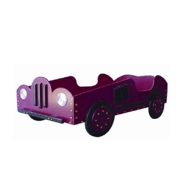 Old Style Race Car Toddler Bed Dark Blue