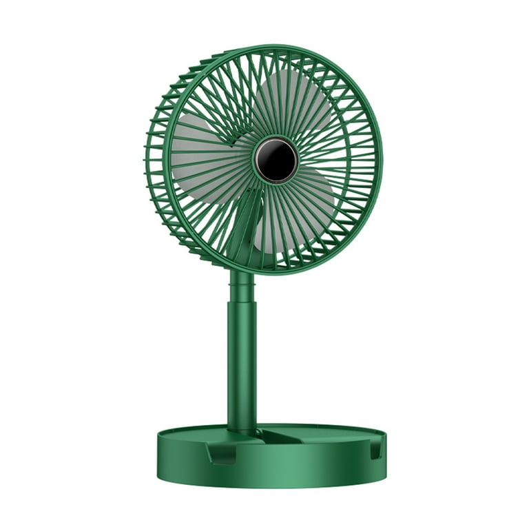 Kqiang USB Desk Fan 3 Speeds Portable Table Fan Silent Desktop