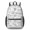 Basketball and Hoop, variant on Basketball and Hoop White Pattern 17" School Backpacks for Teens,Waterproof Oxford Fabric,S-Shape Padded Straps for School,Travel,Hiking,Camping