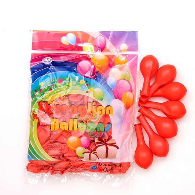 Globo de látex perlado de 10 pulgadas y 1,2 g con nudo para decoración de bodas, fiestas y cumpleaños