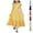 Yellow, variant on Moocorvic Girls Dresses Ruffle Sleeve Backless Tiered Swing Casual Sundress Party Outfits Girls Long Dress 14-15Years,Yellow