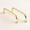 Gold, variant on 5 Pack Matte Black 10 Inch Long Cabinet Pulls Modern Drawer Handles Bathroom Vanity Pulls Cupboard Door Handles Furniture Hardware for Kitchen