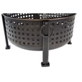 thumbnail image 3 of Pleasant Hearth Langston 30" Deep Bowl Steel Outdoor Fire Pit, 3 of 7