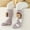 Khaki lion, variant on Winter Plush And Thick Baby Socks, Long Tube, Newborn And Baby - Home, Children's Floor Socks Funny Crazy Ankle Socks Fun Novelty 3D Print Pattern Cute Socks Animal Food Socks