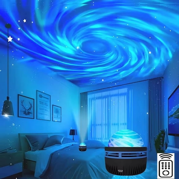 TYPPKMM LED Galaxy Projector Light Colorful Galaxy Sky Projector Bedroom Night Light Kids Room Decoration Christmas Party Decoration