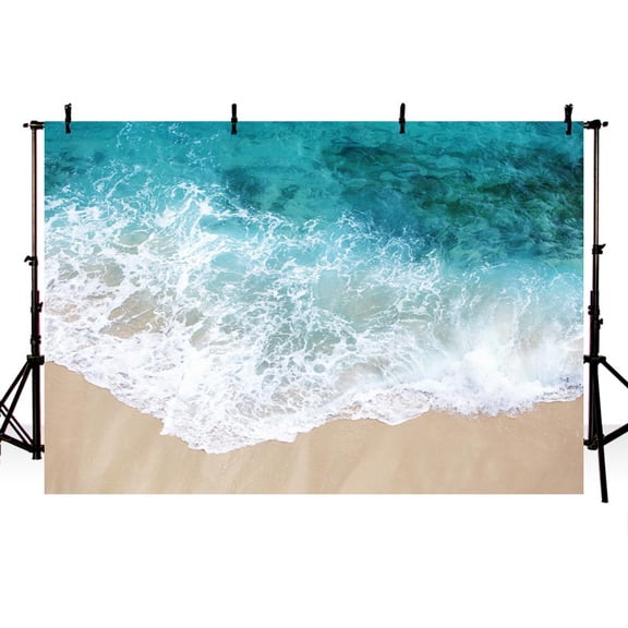 Photo Backdrop Vinyl Photography Background Summer Holiday Sea Beach Children Birthday Party Backdrops for Photo Studio