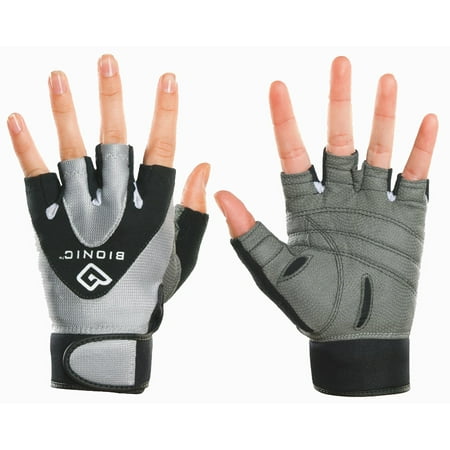 - Bionic Women's StableGrip Half Finger Fitness Gloves