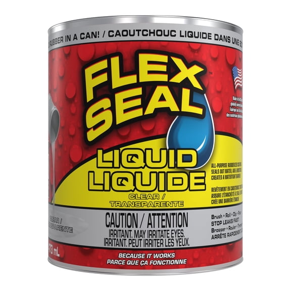 Flex Seal Liquid - Waterproof Rubber Seal, Patch Leaks, Repair Multi-Surface Indoor & Outdoor; Thic