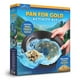 thumbnail image 1 of Kit de barnizado dorado de mármol azul para niños con muestras de pirita reales, 1 of 4