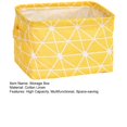 thumbnail image 2 of LCXmlly Desktop Storage Basket Folding Cartoon Print Storage Box Deep Fabric Makeup Basket with Handle, 2 of 6